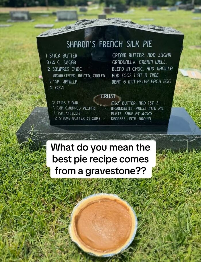 Woman Tracks Down Recipes Etched On Tombstones Across The USA (22 New Pics)