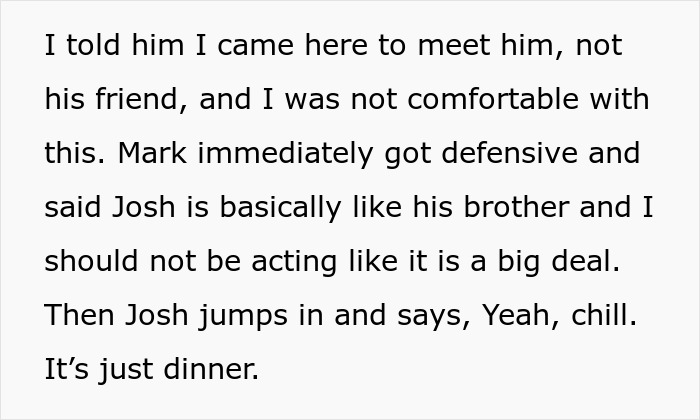 “Nervous” Guy Brings Bestie To Chaperone His First Date, Lady Told To &ldquo;Chill&rdquo; When She Gets Mad