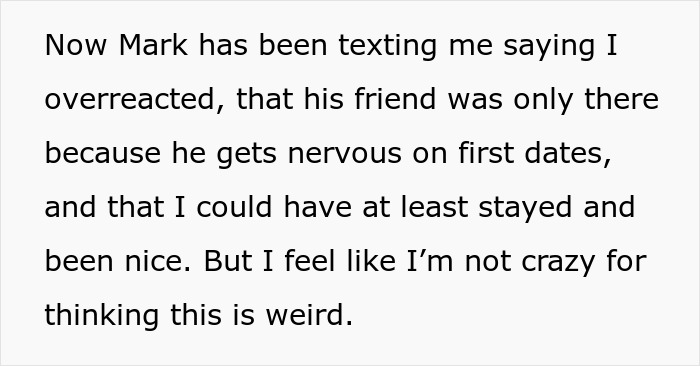 “Nervous” Guy Brings Bestie To Chaperone His First Date, Lady Told To &ldquo;Chill&rdquo; When She Gets Mad