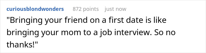 “Nervous” Guy Brings Bestie To Chaperone His First Date, Lady Told To &ldquo;Chill&rdquo; When She Gets Mad