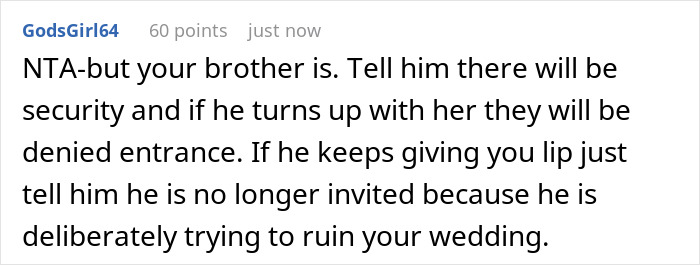 Guy Picks Sister&rsquo;s Wedding To Debut His Cam Girl Date, Loses It When Bride Says Absolutely Not