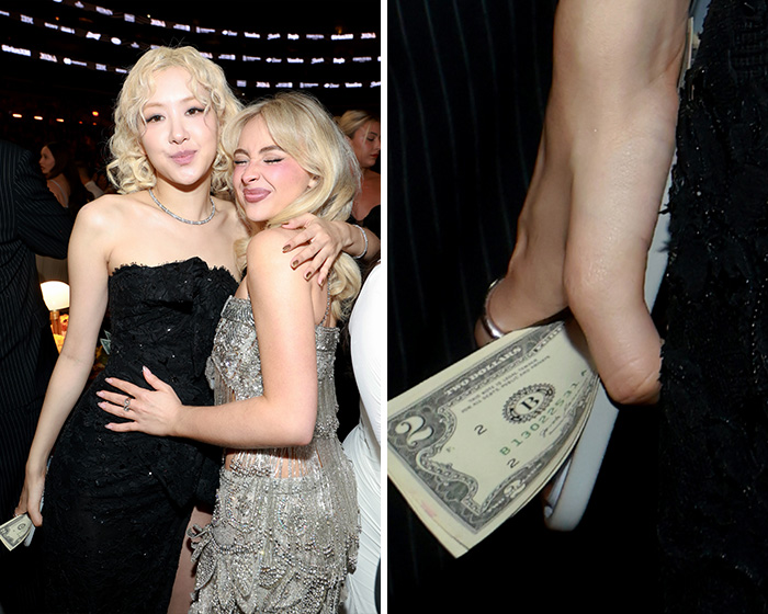 Wild Theories Emerge After Multiple Celebrities Spotted With $2 Bills At The Grammys