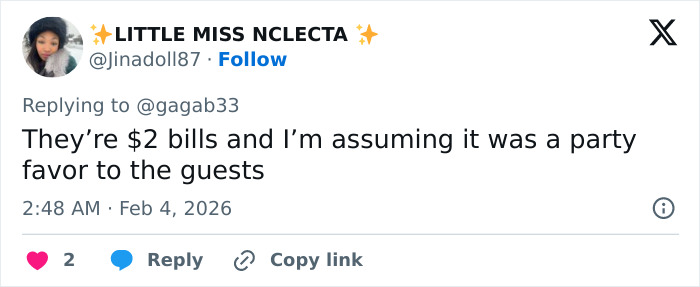 Wild Theories Emerge After Multiple Celebrities Spotted With $2 Bills At The Grammys