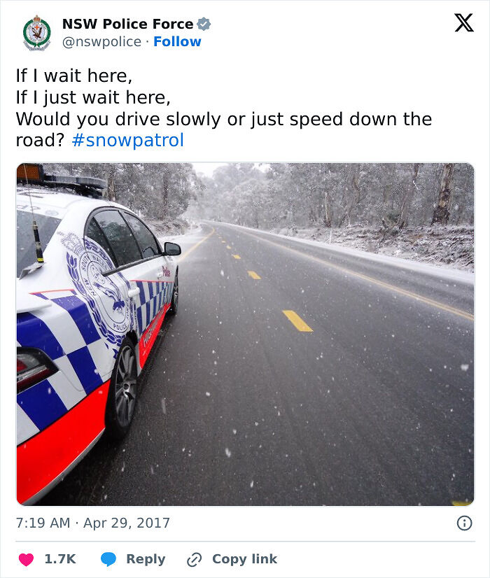 52 Police Social Media Accounts That Are So Unserious It&rsquo;s Hilarious
