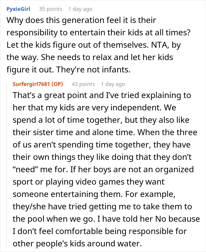 Woman Tells Neighbor She Will Not Be Her Free Babysitter Over The Summer, Gets Called A Jerk