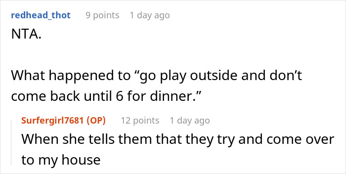 Woman Tells Neighbor She Will Not Be Her Free Babysitter Over The Summer, Gets Called A Jerk