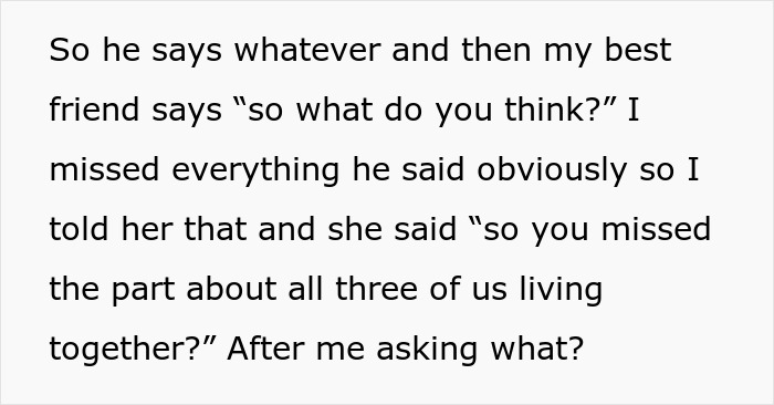 Husband Betrays Wife With Her Best Friend, Then Plans A Future With Both Of Them Under One Roof