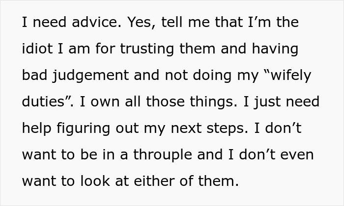 Husband Betrays Wife With Her Best Friend, Then Plans A Future With Both Of Them Under One Roof
