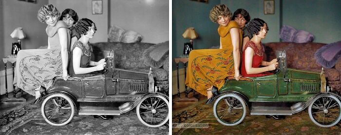 58 Colorized Vintage Photos By Sebastien De Oliveira That Might Transform Your View Of History (New Pics)