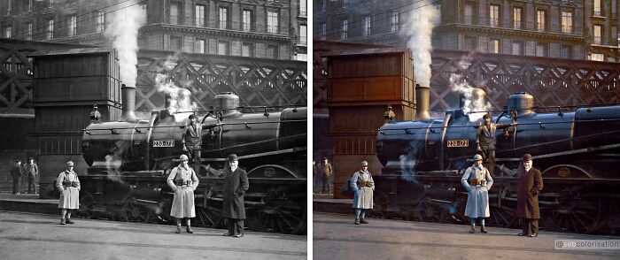 58 Colorized Vintage Photos By Sebastien De Oliveira That Might Transform Your View Of History (New Pics)