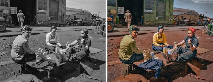 58 Colorized Vintage Photos By Sebastien De Oliveira That Might Transform Your View Of History (New Pics)