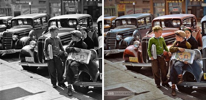 58 Colorized Vintage Photos By Sebastien De Oliveira That Might Transform Your View Of History (New Pics)