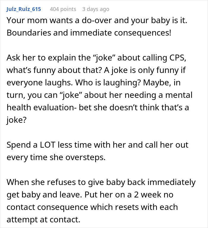 Mom’s Joke Doesn’t Sit Right With Woman: “She&rsquo;s Going To Call CPS On Me”
