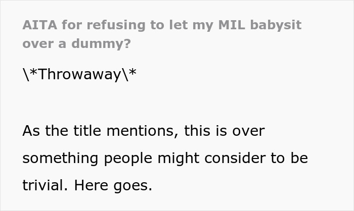 Parents Celebrate Pacifier-Free Toddler, MIL Panics At One Cry And Hits Reset On Months Of Work Parents Celebrate Pacifier-Free Toddler, MIL Panics At One Cry And Hits Reset On Months Of Work