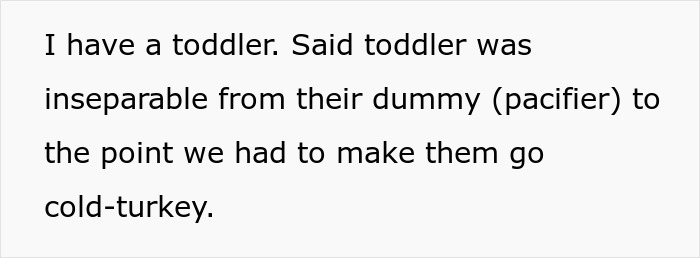 Parents Celebrate Pacifier-Free Toddler, MIL Panics At One Cry And Hits Reset On Months Of Work Parents Celebrate Pacifier-Free Toddler, MIL Panics At One Cry And Hits Reset On Months Of Work
