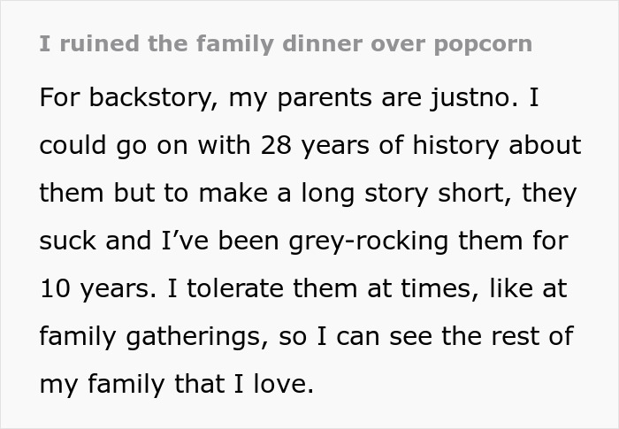 Boundary-Stomping Granny Tries To Feed 1YO Popcorn, Acts Offended When Daughter Leaves With The Baby