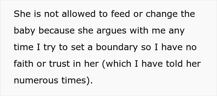 Boundary-Stomping Granny Tries To Feed 1YO Popcorn, Acts Offended When Daughter Leaves With The Baby