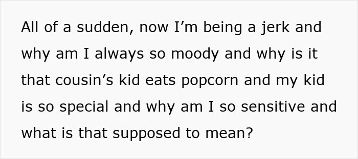 Boundary-Stomping Granny Tries To Feed 1YO Popcorn, Acts Offended When Daughter Leaves With The Baby