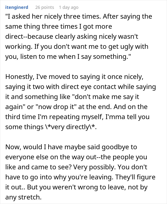 Boundary-Stomping Granny Tries To Feed 1YO Popcorn, Acts Offended When Daughter Leaves With The Baby