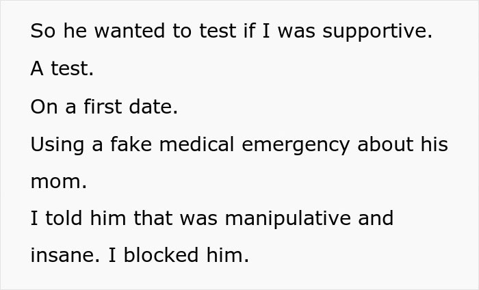 “He Tested Me”: A First Date Goes Horribly Wrong When A Guy Fakes An Emergency But Gets Caught “He Tested Me”: A First Date Goes Horribly Wrong When A Guy Fakes An Emergency But Gets Caught