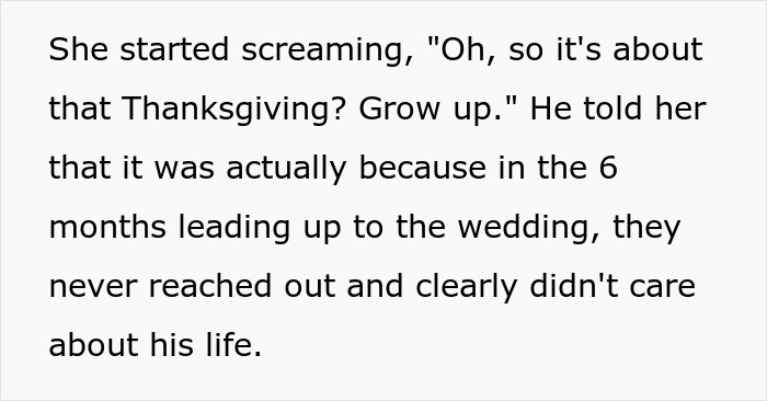 MIL Accuses DIL Of “Changing Him” After Son Finally Cuts Toxic Fam And Excludes Her From Wedding