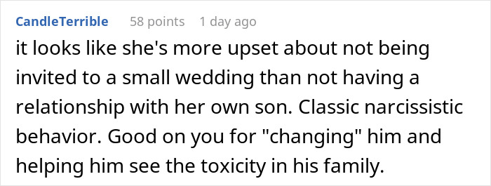 MIL Accuses DIL Of “Changing Him” After Son Finally Cuts Toxic Fam And Excludes Her From Wedding