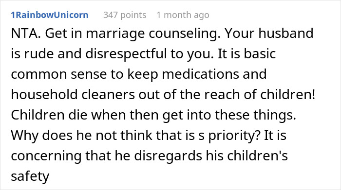 DIL Wants MIL To Keep Meds Out Of Kid’s Reach, Gets Lectured By Hubs For Always “Getting Her Way”