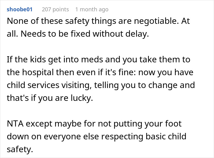 DIL Wants MIL To Keep Meds Out Of Kid’s Reach, Gets Lectured By Hubs For Always “Getting Her Way”