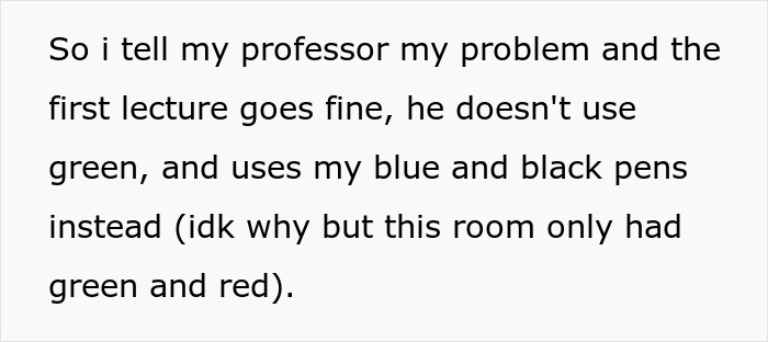 Colorblind Student Takes Down Arrogant Professor, Gets Him Suspended For Ignoring Her Special Needs