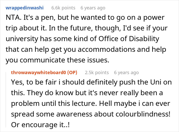 Colorblind Student Takes Down Arrogant Professor, Gets Him Suspended For Ignoring Her Special Needs