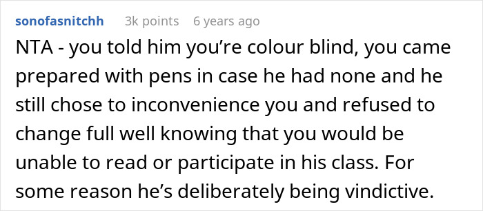 Colorblind Student Takes Down Arrogant Professor, Gets Him Suspended For Ignoring Her Special Needs