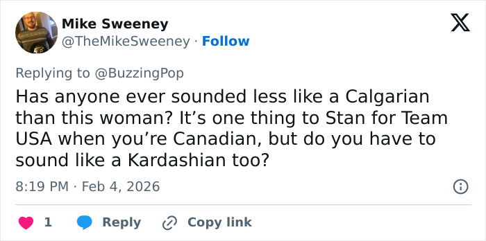 Tate McRae Blasted As “Traitor” Over Team USA Olympics Ad After Fans Discover Her Nationality