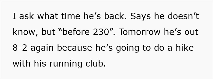 Guy Schedules Fourth Hobby Before Breakfast, Partner Counts Minutes Until He Notices Her Existence