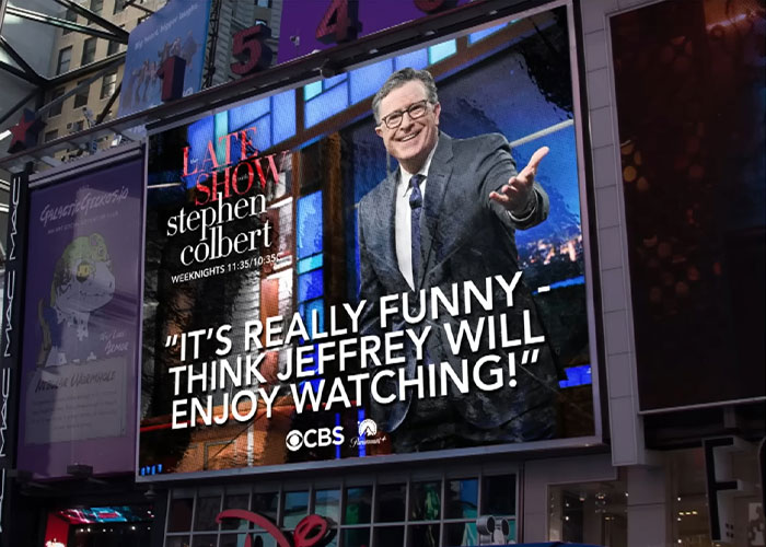 Stephen Colbert’s Brutal Response After Appearing In Epstein Files Goes Viral