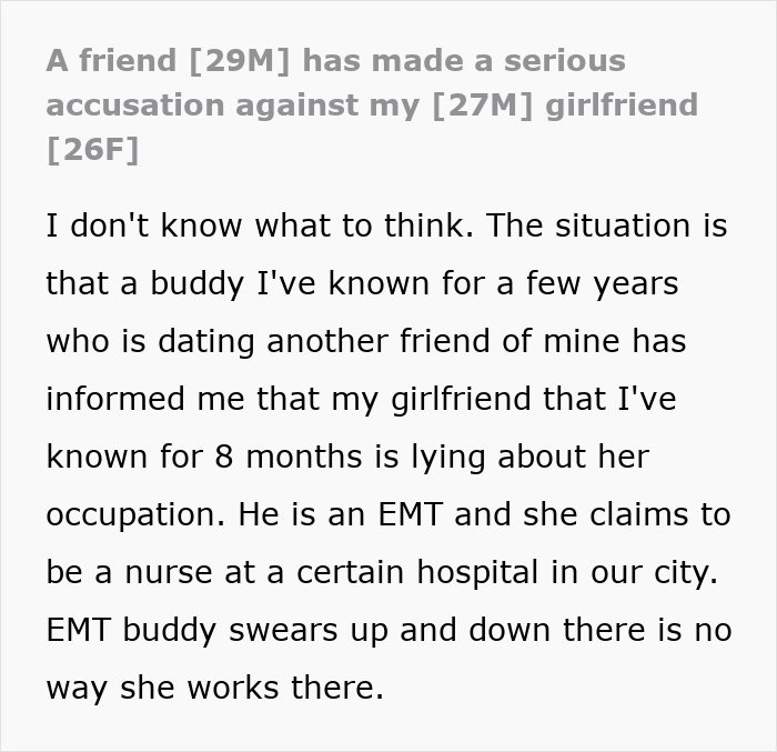 Woman Goes From Psychiatric &ldquo;Nurse&rdquo; To Psychiatric Patient After Her Boyfriend Finds Out Her Secret