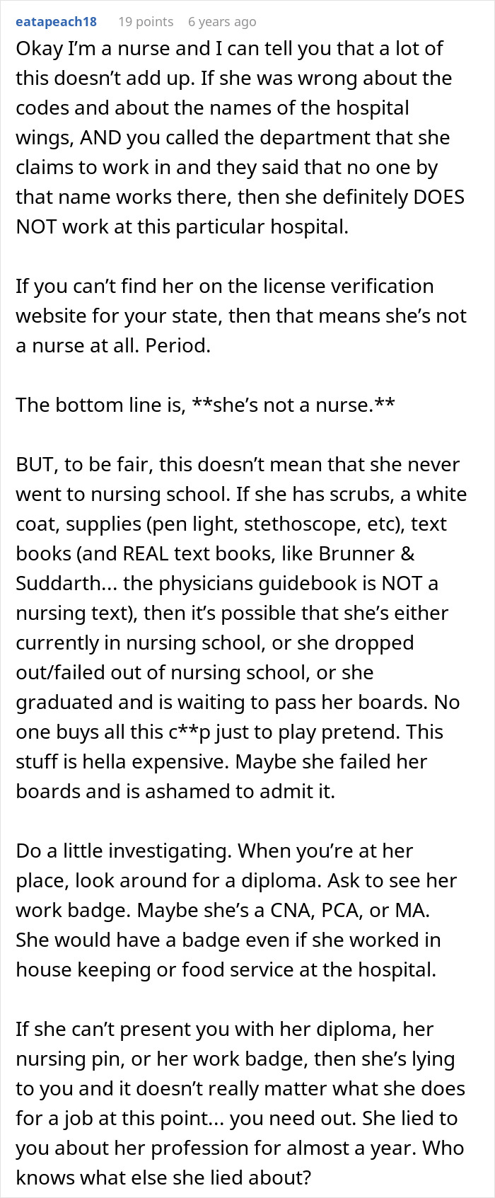 Woman Goes From Psychiatric &ldquo;Nurse&rdquo; To Psychiatric Patient After Her Boyfriend Finds Out Her Secret