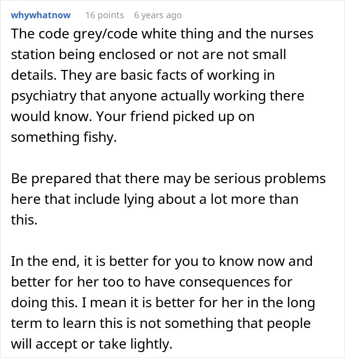 Woman Goes From Psychiatric &ldquo;Nurse&rdquo; To Psychiatric Patient After Her Boyfriend Finds Out Her Secret