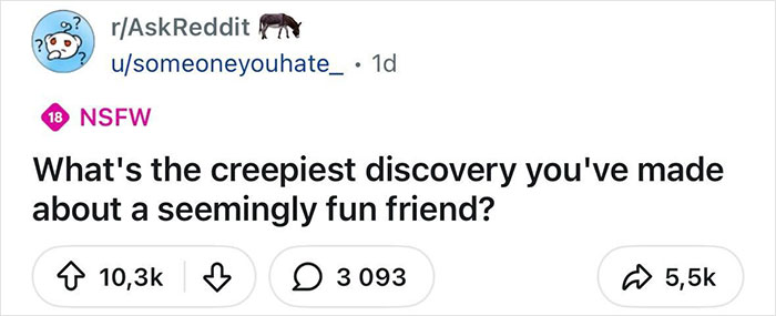 33 Stories About Friends Who Looked Innocent But Were Hiding Skeletons In Their Closet