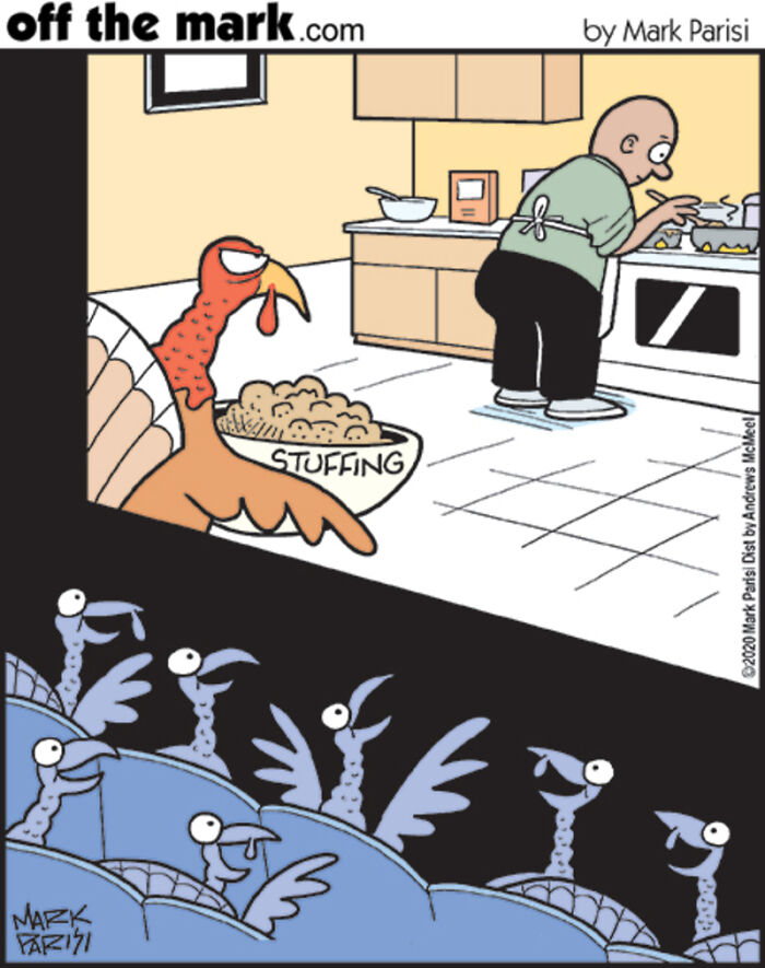 30 Funny &ldquo;Off The Mark&rdquo; One-Panel Comics Depicting Horror Movies In A Parallel Universe By Mark Parisi (New Pics)