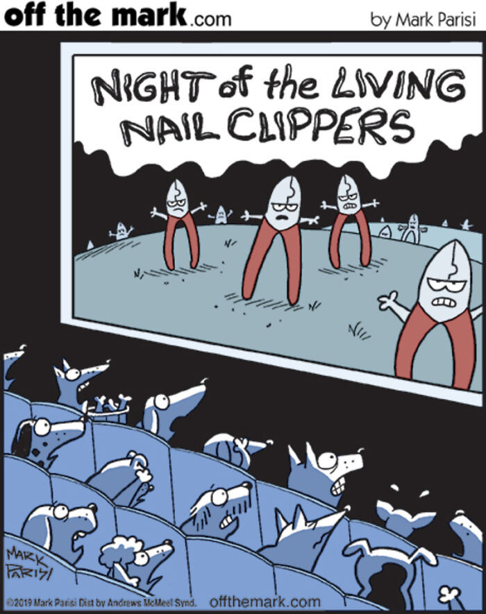 30 Funny &ldquo;Off The Mark&rdquo; One-Panel Comics Depicting Horror Movies In A Parallel Universe By Mark Parisi (New Pics)