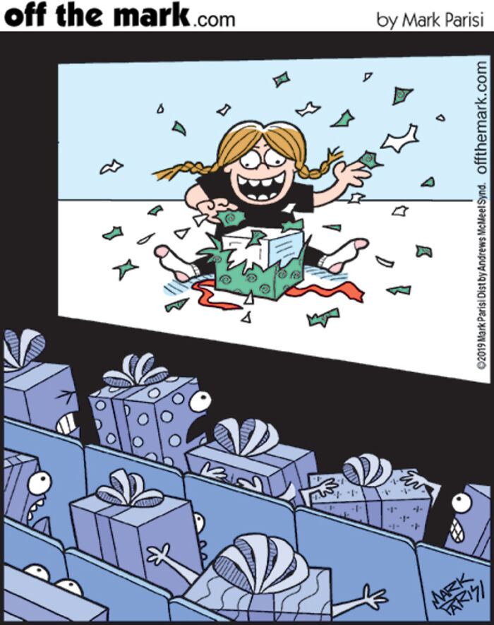 30 Funny &ldquo;Off The Mark&rdquo; One-Panel Comics Depicting Horror Movies In A Parallel Universe By Mark Parisi (New Pics)