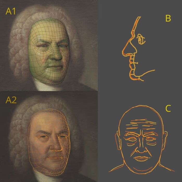 A Scientist Used Skull Scans And Portraits To Recreate The Faces Of Mozart, Bach, And Beethoven