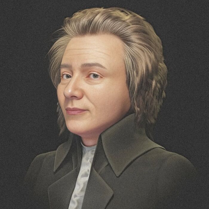 A Scientist Used Skull Scans And Portraits To Recreate The Faces Of Mozart, Bach, And Beethoven