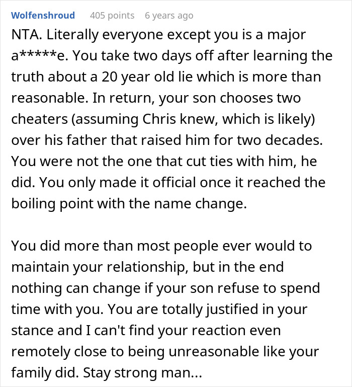 Drama Over Last Name Unfolds As Guy Spends More Time With Bio Dad: “I&rsquo;m No Longer Your Father”