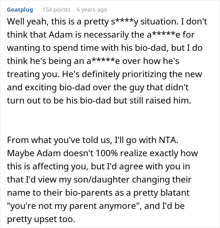 Drama Over Last Name Unfolds As Guy Spends More Time With Bio Dad: “I&rsquo;m No Longer Your Father”