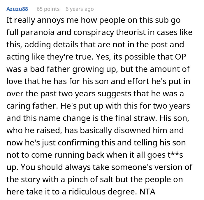 Drama Over Last Name Unfolds As Guy Spends More Time With Bio Dad: “I&rsquo;m No Longer Your Father”