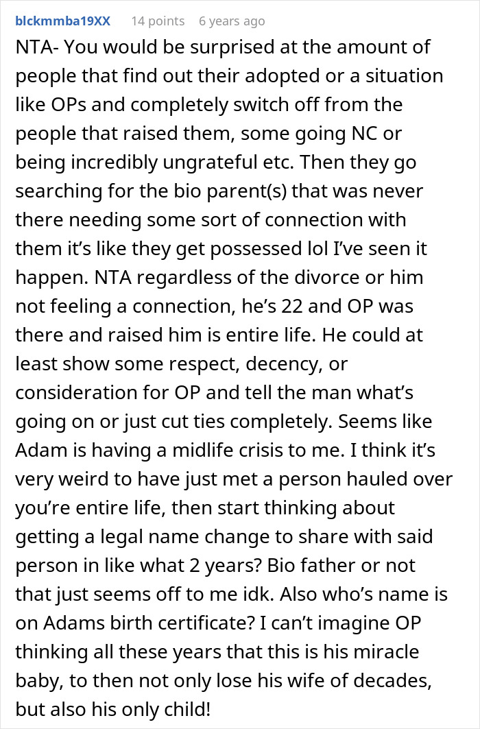 Drama Over Last Name Unfolds As Guy Spends More Time With Bio Dad: “I&rsquo;m No Longer Your Father”