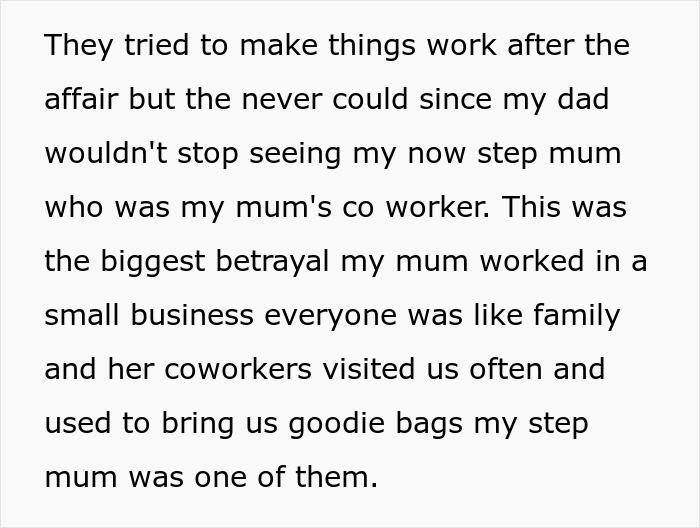 Teen Tells Neighbor How Dad Met Stepmom By Cheating, Gets Shamed For Saying The Quiet Part Out Loud