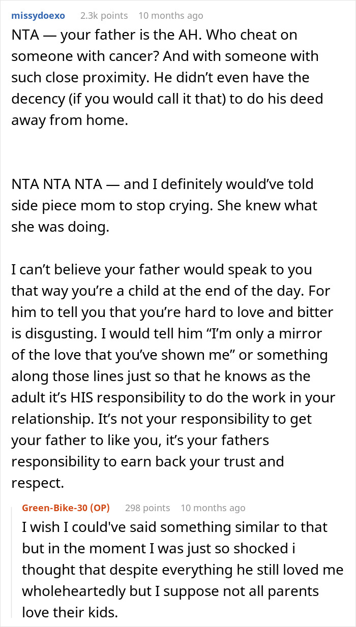 Teen Tells Neighbor How Dad Met Stepmom By Cheating, Gets Shamed For Saying The Quiet Part Out Loud