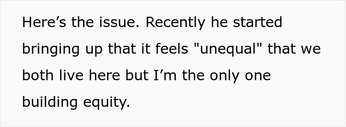 Man With Debt Wants Half Of GF&rsquo;s Inherited House, Gets Cold When She Refuses To Add Him To The Deed
